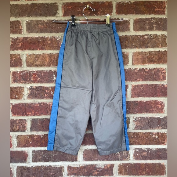 Little Boy’s Blue And Gray Faded Glory Windbreaker Pants Size 4T - Picture 4 of 8